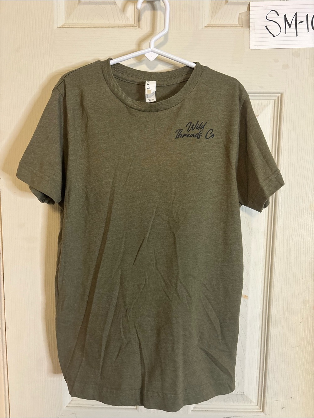 Life is better in the south  Olive Green Crew Neck T-Shirt